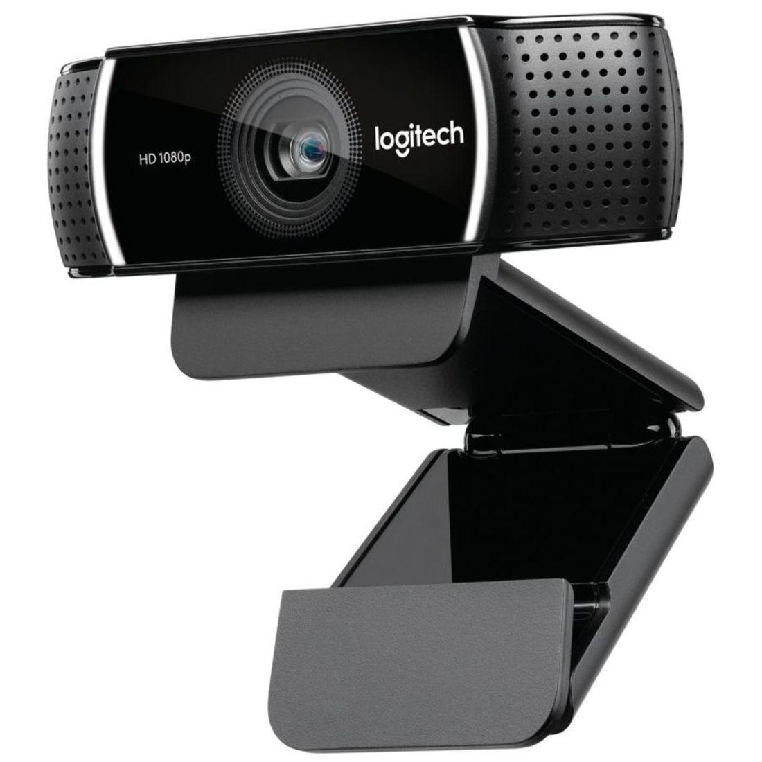 Webcam Logitech C922 Full HD 1080p Preta 960-001087 - Mega Market