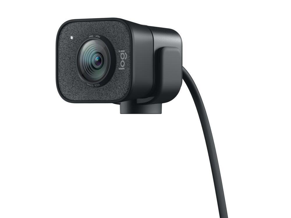 Webcam Logitech StreamCam Plus Full HD Preta 960-001280 - Mega Market