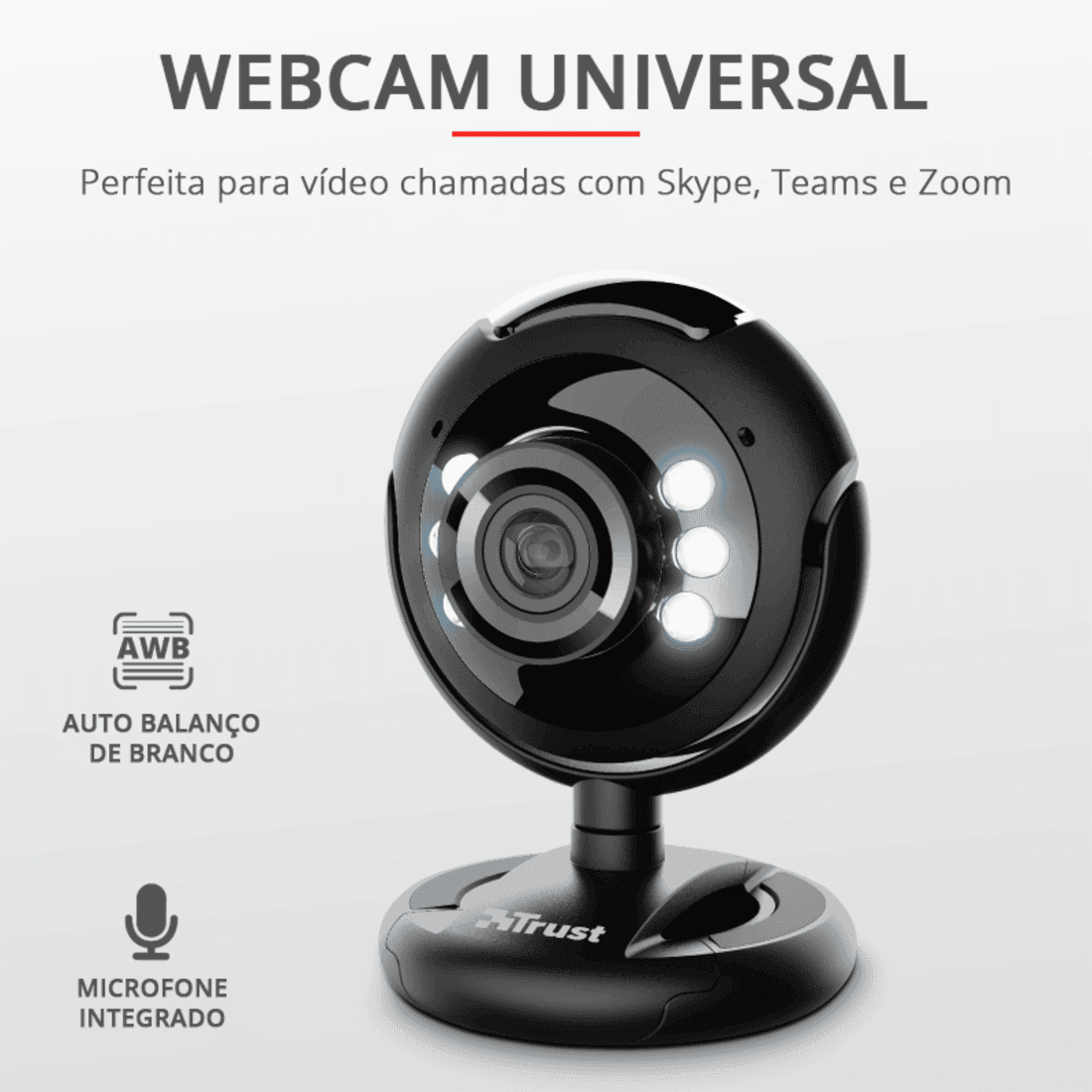 Webcam Trust Spotlight Pro LED 16428i - Mega Market