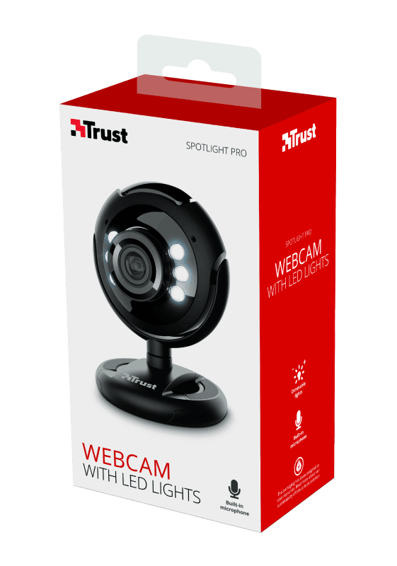 Webcam Trust Spotlight Pro LED 16428i - Mega Market