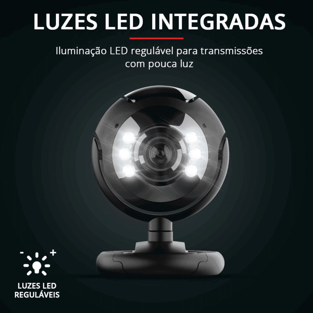 Webcam Trust Spotlight Pro LED 16428i - Mega Market