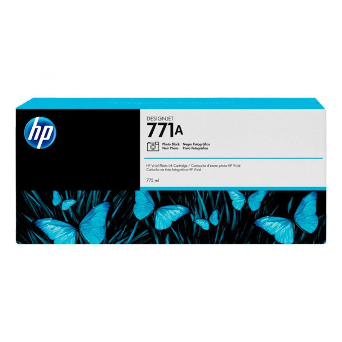 Cartucho de Tinta HP 771A Preto Foto PLUK 775 ml B6Y21A - Mega Market
