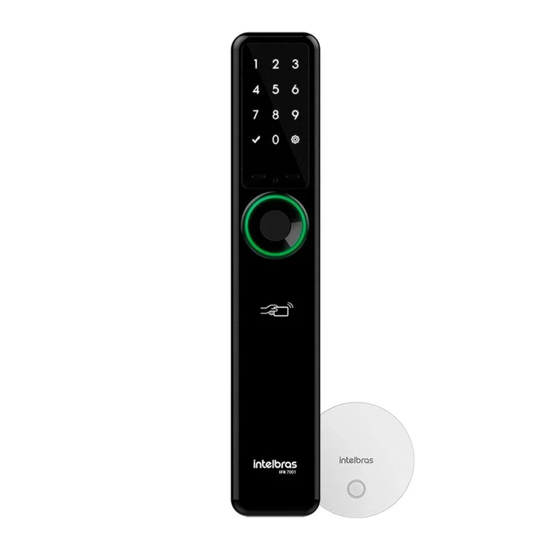 Fechadura Smart Intelbras IFR 7001+ de Embutir sem Maçaneta - 4670018 - Mega Market