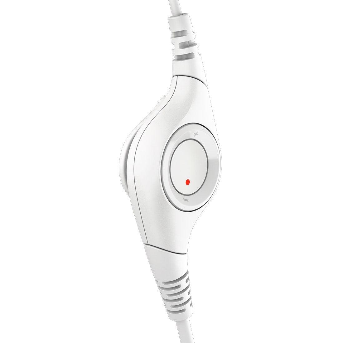 Headset Logitech H390 Branco Estéreo USB - 981-001285-V - Mega Market