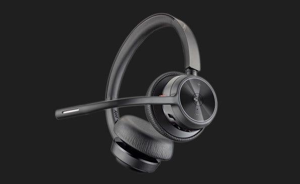 Headset Poly 4320 Stereo - 218475-01 I - Mega Market