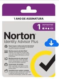 ID Advisor Norton PLUS 1 Usuário 12M ATTACH ESD 21443258 - Mega Market