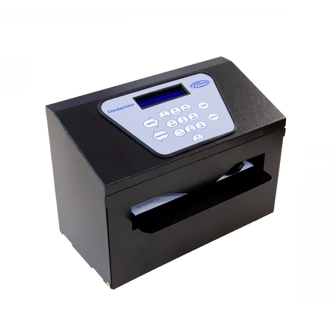 Impressora de Cheques Menno Check Printer II USB Preto 18130 - Mega Market