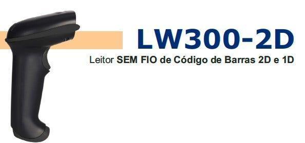Leitor de Códigos Nonus LW300 1D e 2D Sem Fio - 12312 - Mega Market