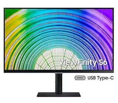 Monitor Samsung ViewFinity S6 27" Q HD - LS27A600UULXZD - Mega Market
