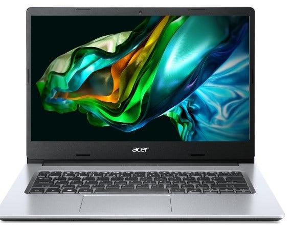 Notebook Acer A314-35-C9KU Celeron 4 GB 128 GB SSD Windows 11 Home - NX.AWBAL.00F - Mega Market