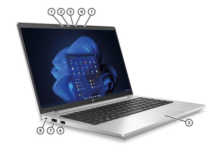 Notebook HP ProBook 445 G9 Ryzen 5-5625U 8GB 256 GB SSD W11P - 88H91AT#AK4 - Mega Market