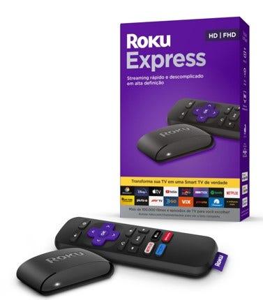 Roku Solutions 2 GO Express Stream Full HD - ROKU00001001FGR - Mega Market