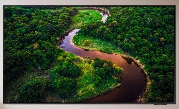 Smart TV Samsung 85CU8000 LED 4K 85" - UN85CU8000GXZD - Mega Market