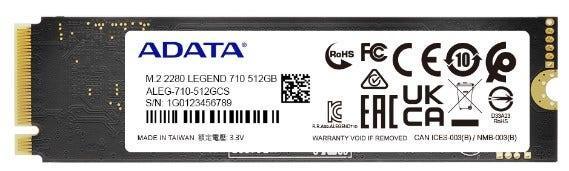 SSD Adata 512GB M.2 2280 ALEG710512GCSi - Mega Market