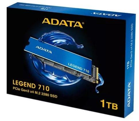 SSD Adata Legend 710 1TB M.2 PCIe NVMe - ALEG-710-1TCS - Mega Market