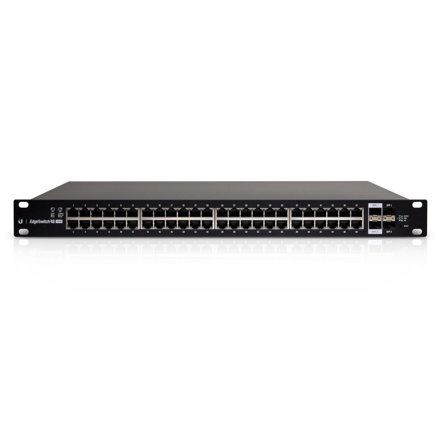 Switch Ubiquiti Edge 48 portas PoE + 2SFP + 2SFP+ - ES-48-500W I - Mega Market